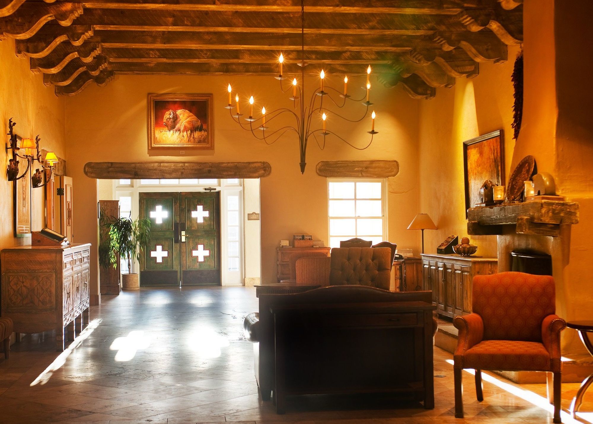 Hilton Santa Fe Historic Plaza Hotell Eksteriør bilde
